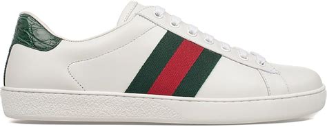 sneakers basse bianche gucci uomo|scarpe di gucci su farfetch.